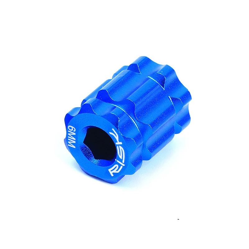 RISK Bike Crank Arm Cap Cover Removal Tool Crankset Bolt Remover Installation Repair Tool for Shimano Hollowtech II