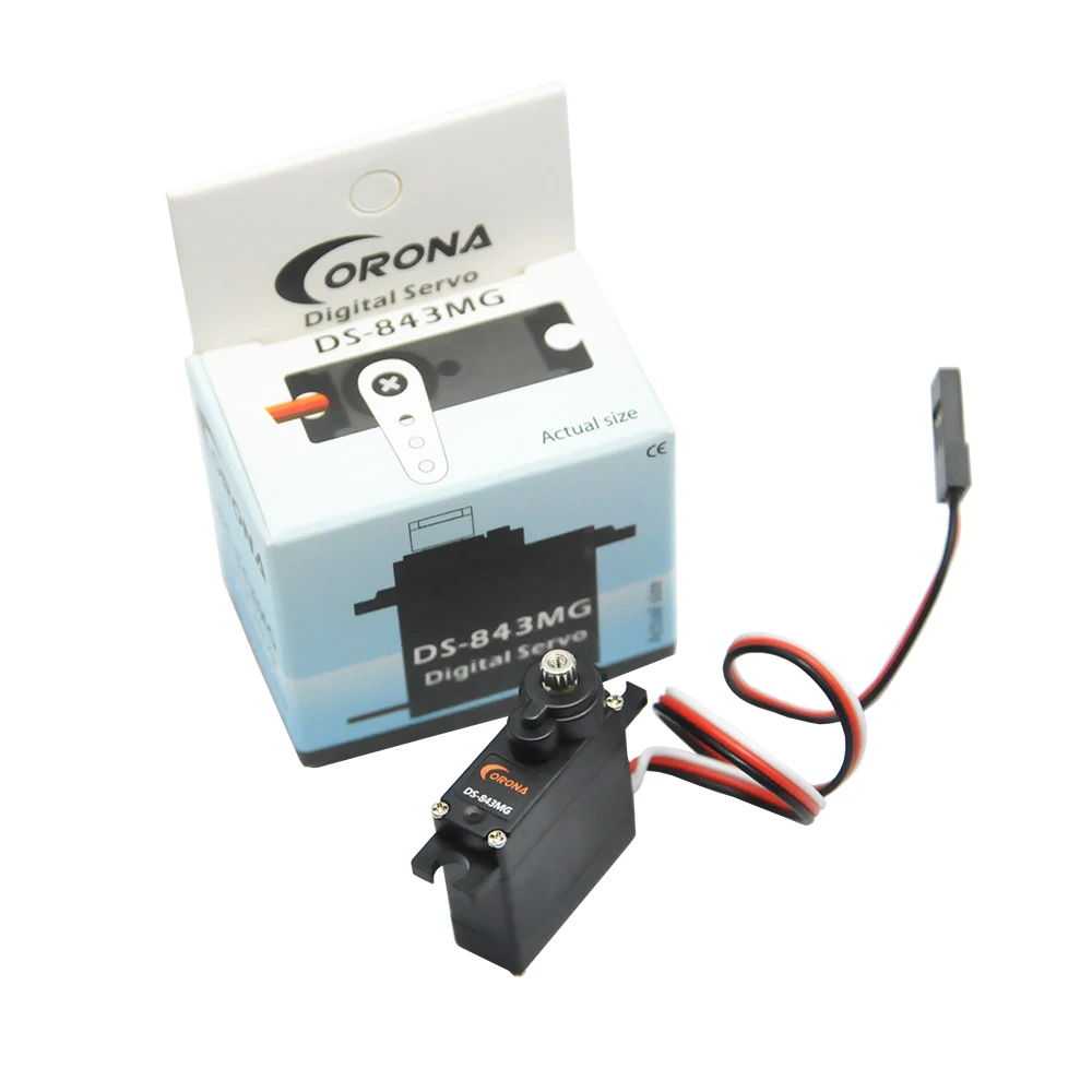 Corona DS843MG Digital High Torque Mini Servo 4.8kg / 0.10sec / 11.5g For RC Airplane Boat