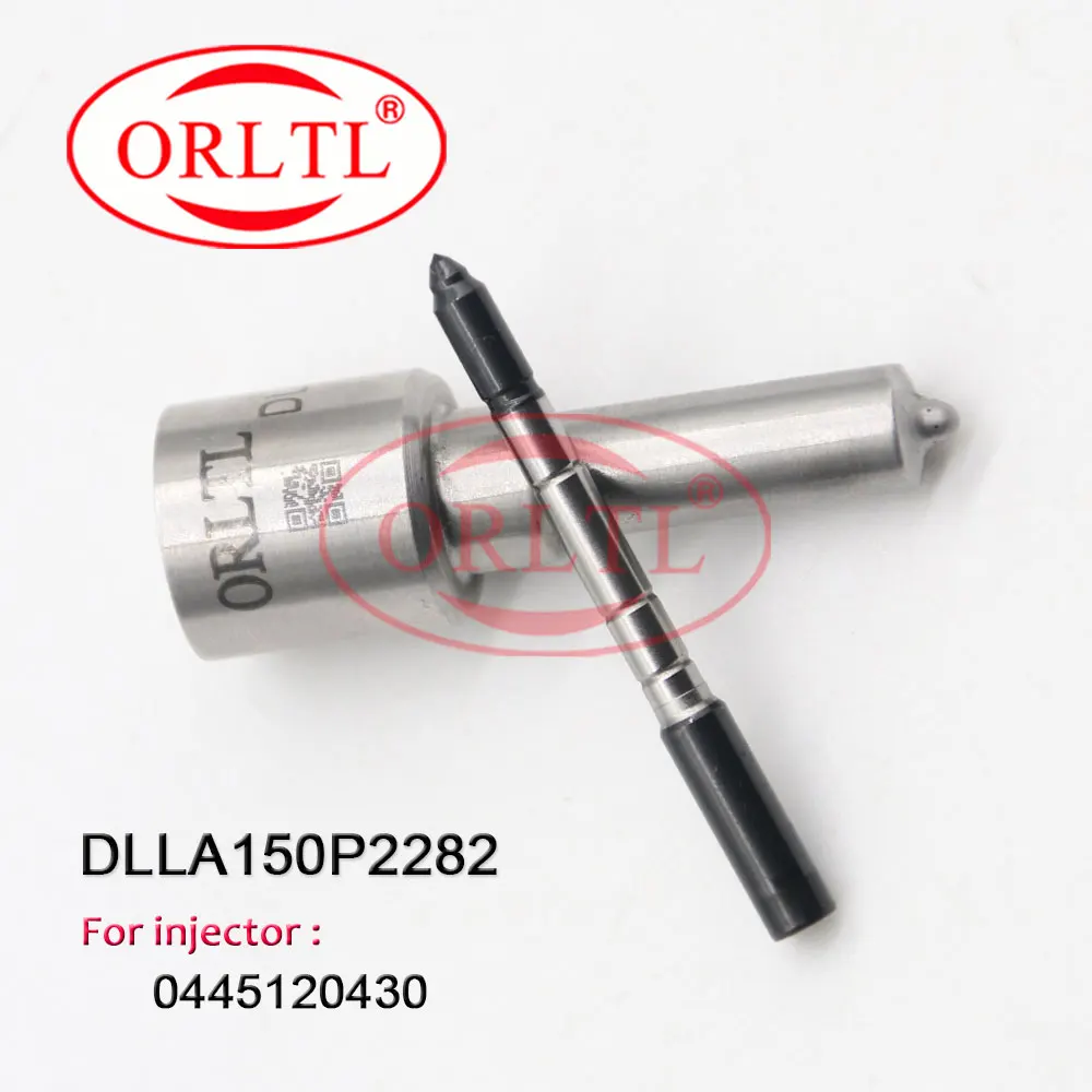 Black Coated Needle Nozzle DLLA150P2282 (0433172282) Diesel Nozzle DLLA 150 P2282 (0433 172 282) For 0445120294 YUCHAI