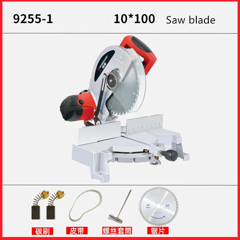Saw Aluminum Machine 10-inch Aluminum Profile Cutting Machine Multifunctional 45-degree Angle High Precision