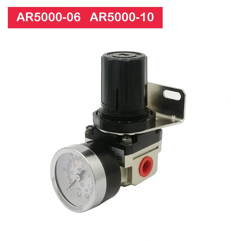 AR5000-06  AR5000-10 AR4000-04 AR4000-06 Pneumatic Air Pressure Regulator Relief Valve Thread G1/2 G3/4 G1 Air Treatment Unit