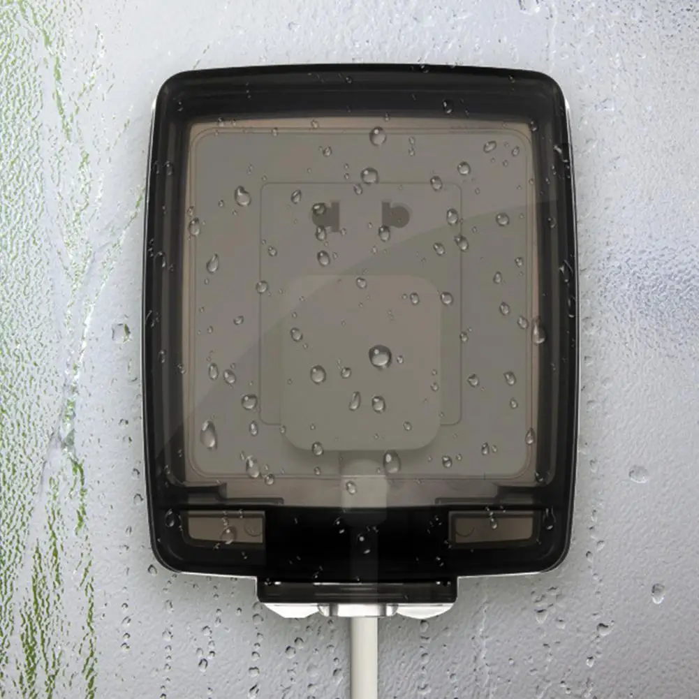 Picture 4: Waterproof Switch Socket Cover 86 Universal Type High Level Kitchen Bathroom Waterproof Socket Box Protect Electrical Appliances