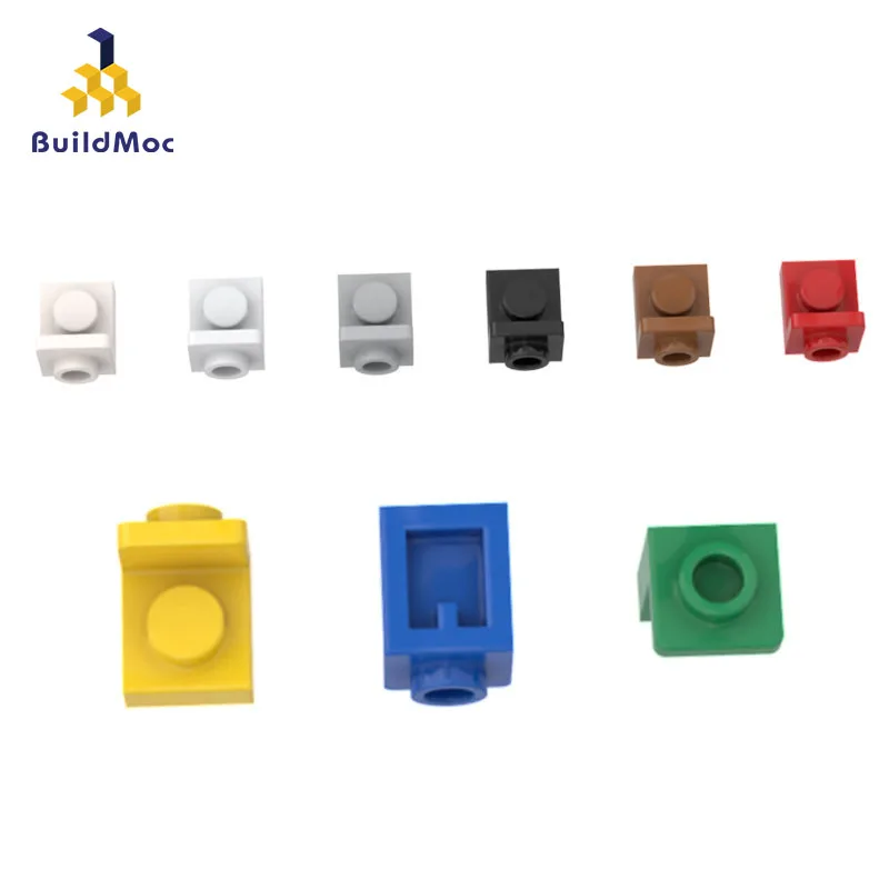 BuildMOC Compatible Assembles Particles 36840 1x1 Side Bump Plate For Building Blocks Parts DIY Toys Children Gifts