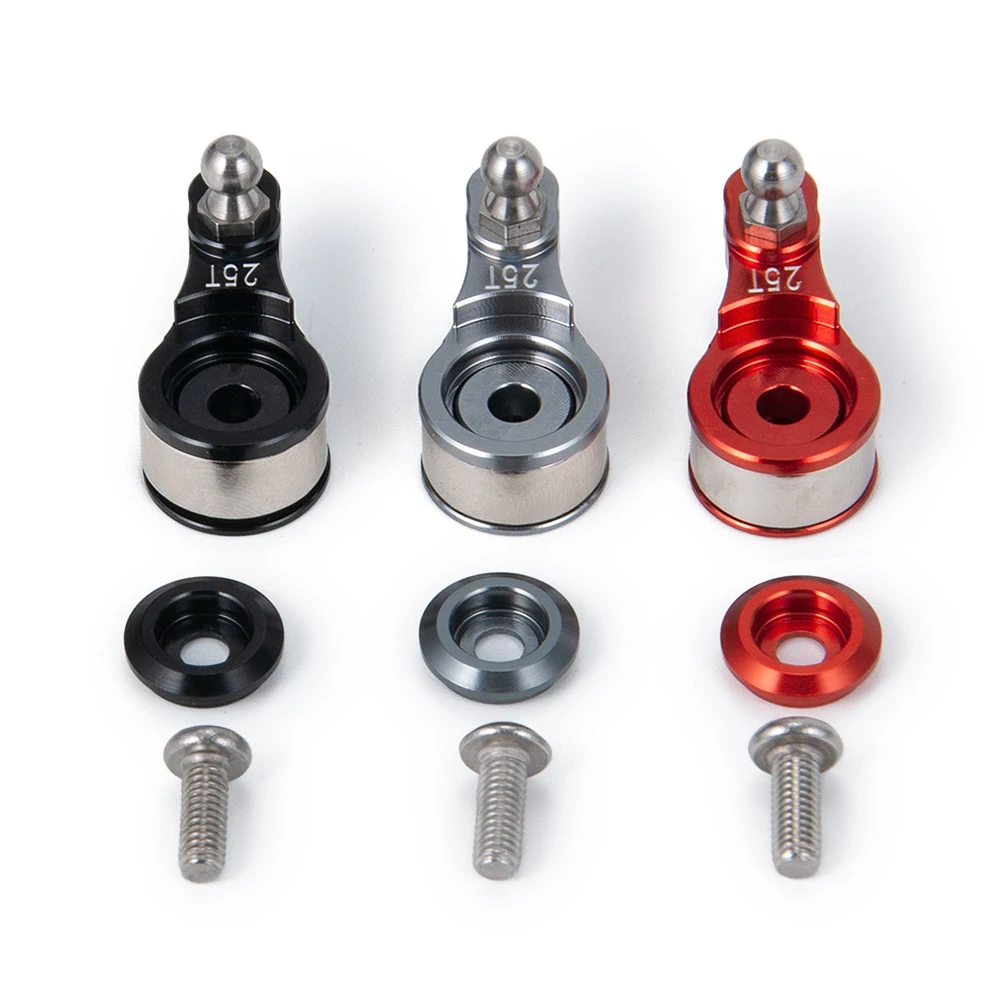 AXSPEED 25T Servo braccio in metallo regolabile in lega # A per TRX-4 TRX4 1/10 RC Rock Crawler parti di aggiornamento del modello di auto