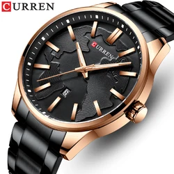 CURREN Men Watch Top Brand Luxury Quartz Fashion Mens Watches Waterproof Sport Wrist Watch Business Male Clock erkek kol saati