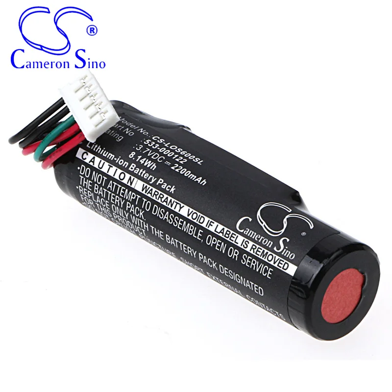 CameronSino Battery for Logitech UE ROLL WS600BL WS600VI UE ROLL 2 UE Roll Ears Boom fits Logitech 533-000122 Speaker Battery