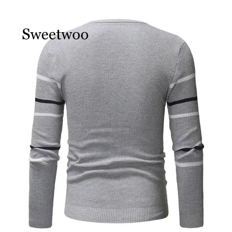 2020 New Autumn Winter Men\'S Sweater Men\'S Turtleneck Solid Color Casual Sweater Men\'s Slim Fit Knitted Pullovers