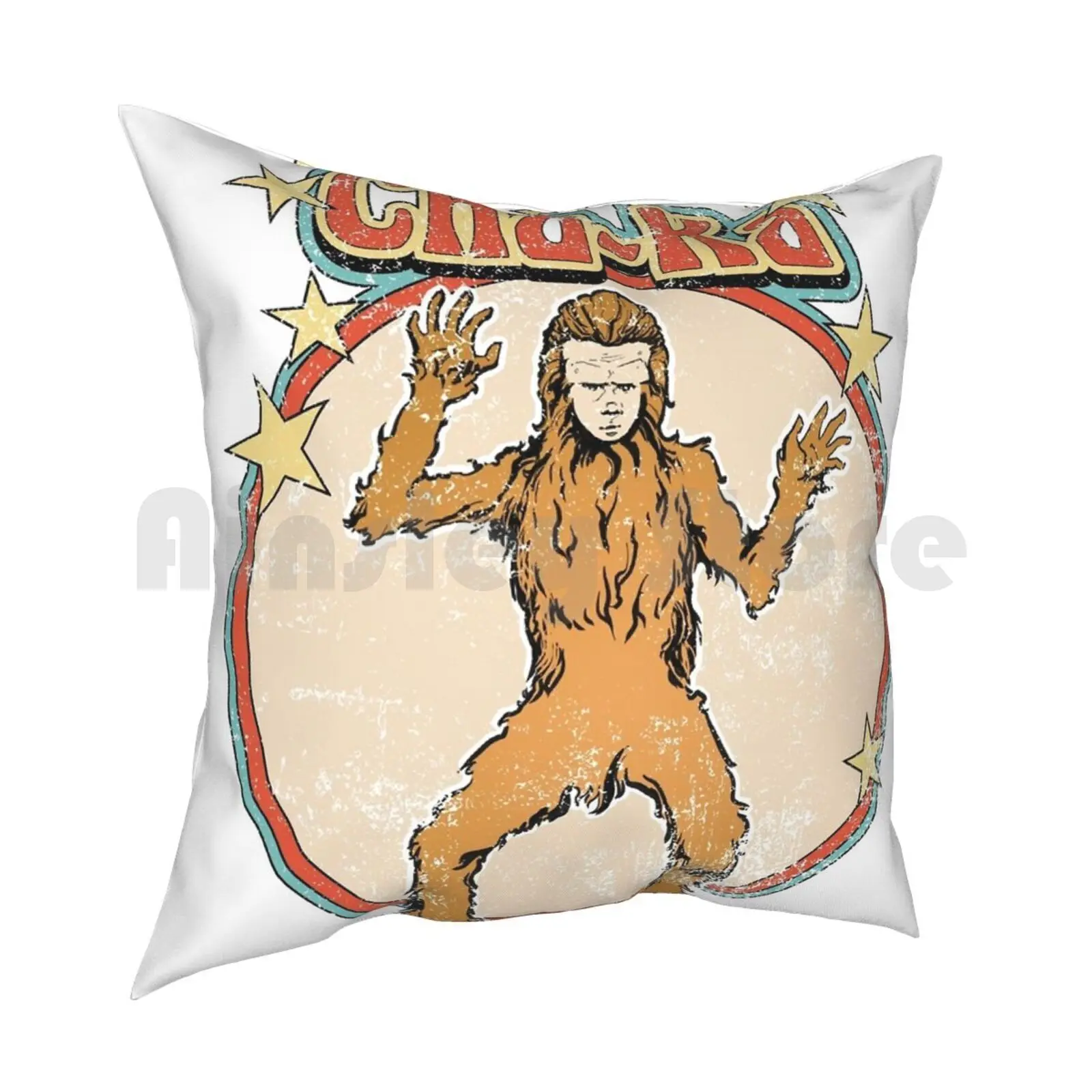 Vintage Cha-Ka Graphic Land Of The Lost Pillow Case Printed Home Soft DIY Pillow cover Land Of The Lost Cha Ka Chaka Paku