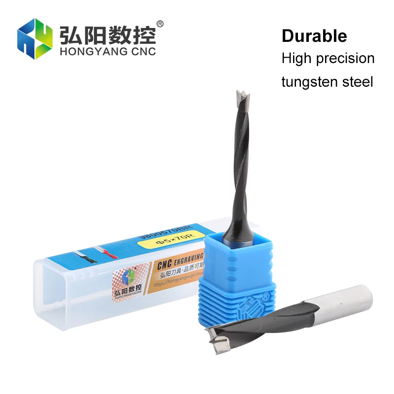 Left/Right Rotary Woodworking Drill Bit TCT Carbide Drill Bit Length Is 70mm, Used For Woodworking Hole Opener Of Boring Machine