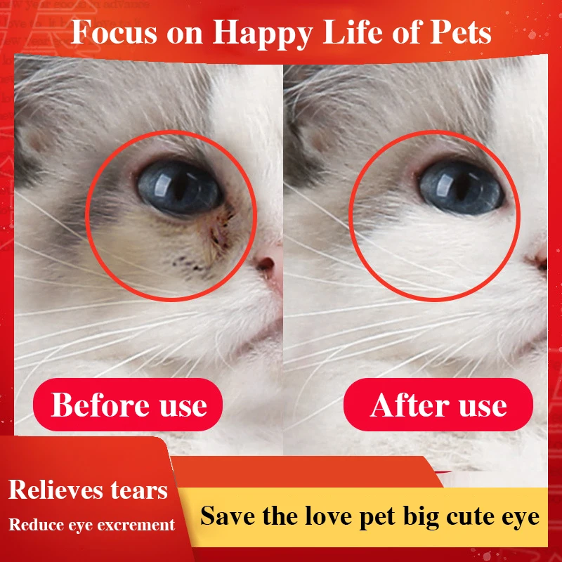 

Dog to relieve tears cat eye drops eye drops dog eye wash than bear pet supplies