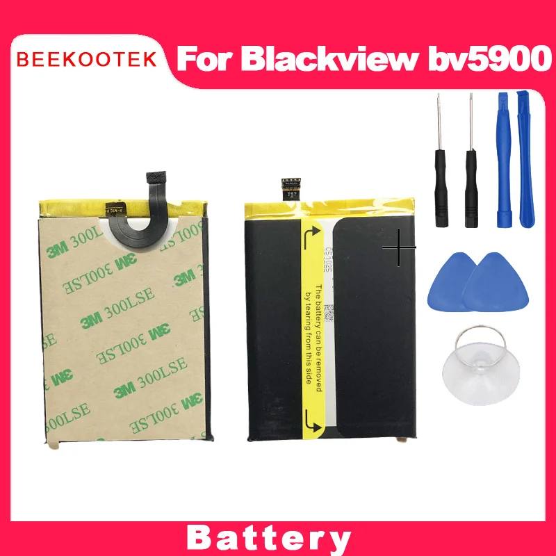 

New BEEKOOTEK For Blackview BV5900 Battery 100% Original High Quality High Capacity 5580mAh Battery for Blackview BV5900 Phone