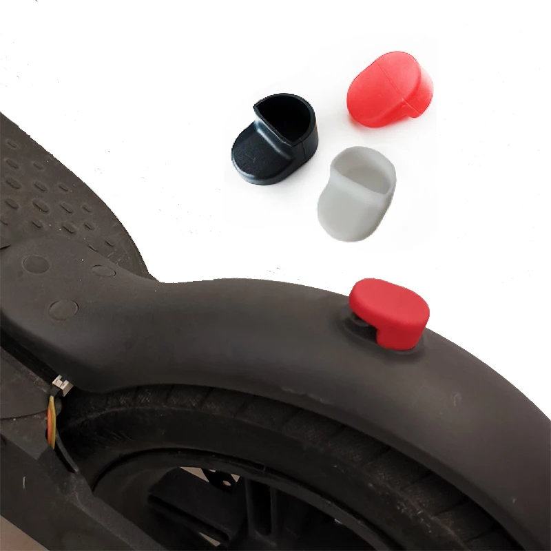 Fender Hook Silicone Sleeve For Xiaomi M365 1S Pro Electric Scooter Mudguard Rear Fender Hook Sleeve Buckle Cap