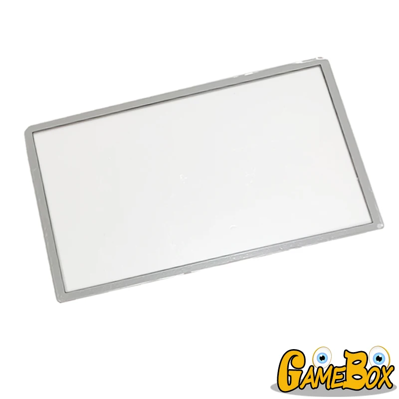 โปร่งใสด้านบนเลนส์หน้าจอ LCD พลาสติก OEM สําหรับ Nintend ใหม่ 3DS LL/XL ด้านหน้าหน้าจอ LCD กรอบกระจกสําหรับ 3DS XL LL