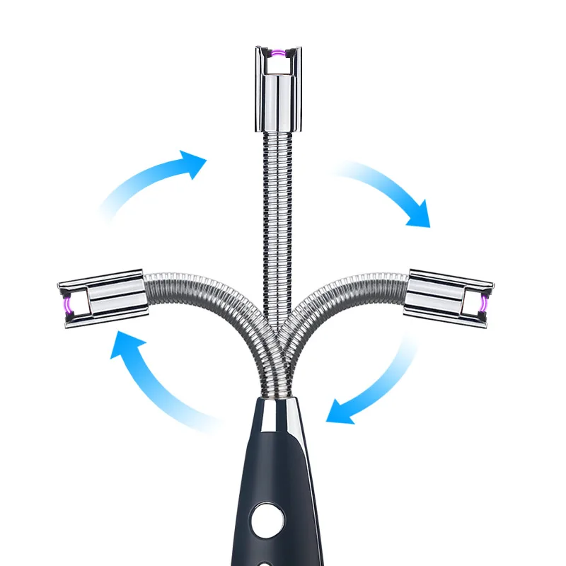 交換可能なバッテリーホース,新しいUSB充電式,金属製ウインドブレーカー,キッチンigniter,ガスストーブ,プラズマアーク無炎