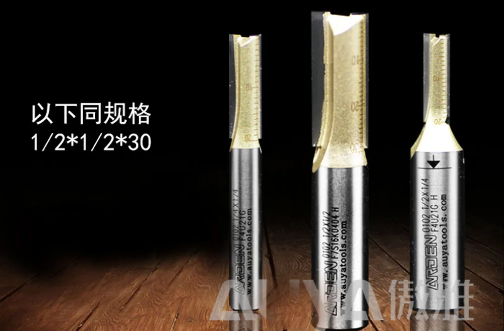 2-Sáo Thẳng Cnc Cắt Cho Làm Khe Bảng Cắt Khoan SSHK 6.35-50.8Mm