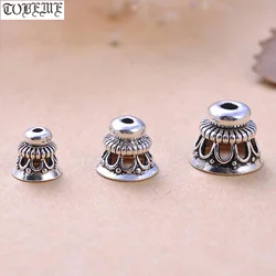 925 Silver Tibetan Guru Bead Cap Sterling Silver Tibetan Mala's Guru Tower Mala's Accessories Bead
