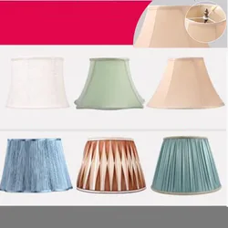 1cm Hole Round Fabric Beige Floor Lampshade American style Lamp Shade For Table Lighting Modern Lamp Cover For Home Decoration