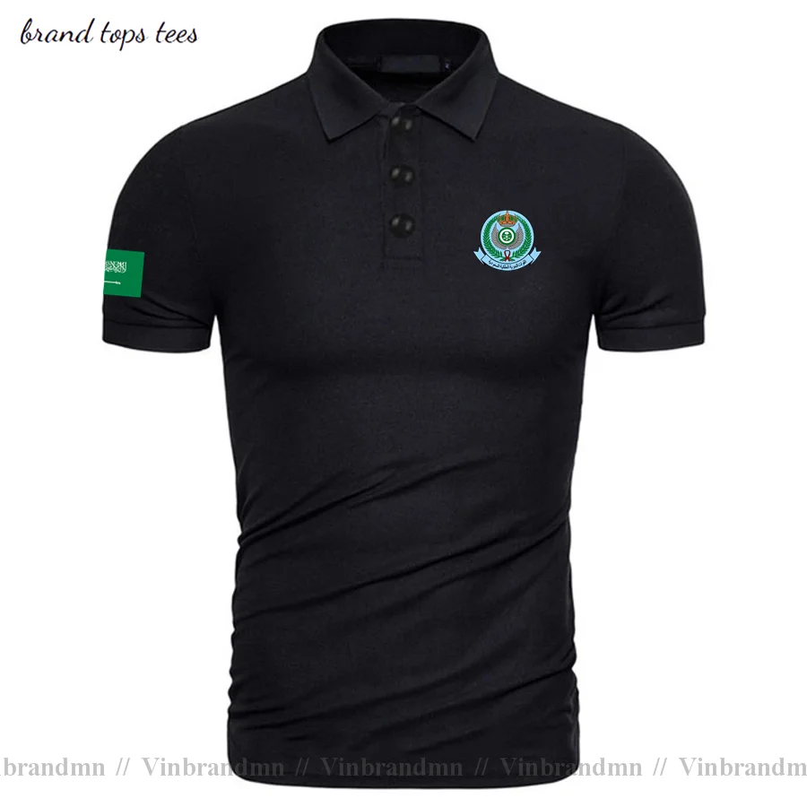 Saudi Armed Forces Lapel Polo Shirt Saudi Arabia Pilot Men Women Short Sleeve Shirt summer Sports jerseys golf tennis polo shirt