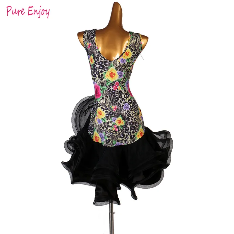 New Adult/Children Latin Dance Dress Women Girls/Lady Cha Cha/Rumba/Samba/Tango/Ballroom Dance Skirt Vestido De Baile Latino