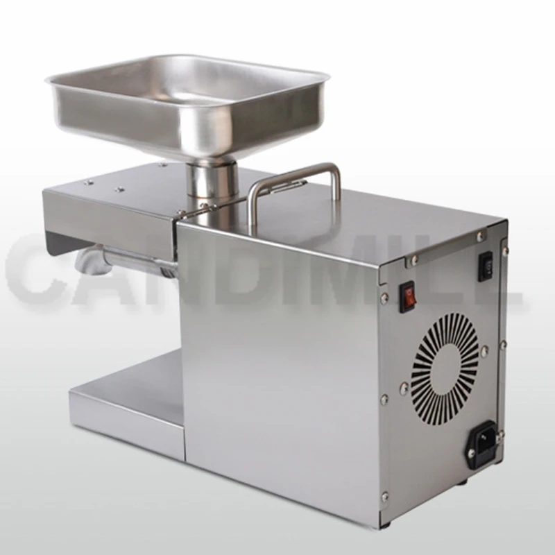 CANDIMILL Household Small Oil Press Oil Extraction Machine Pressing Flaxseed Rapeseed Peanut Oil Processing Equipment