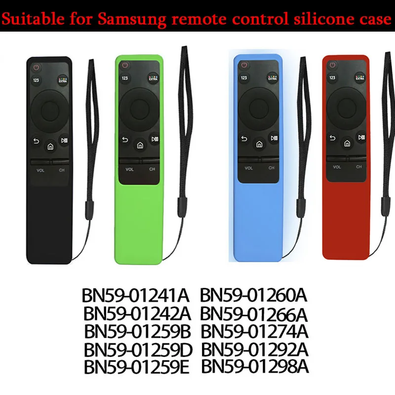 Protective Case Remote Control Cover for Samsung Smart TV BN59-1259B BN59-1312A  BN59-1242A BN59-1266A BN59-1259E Silicone