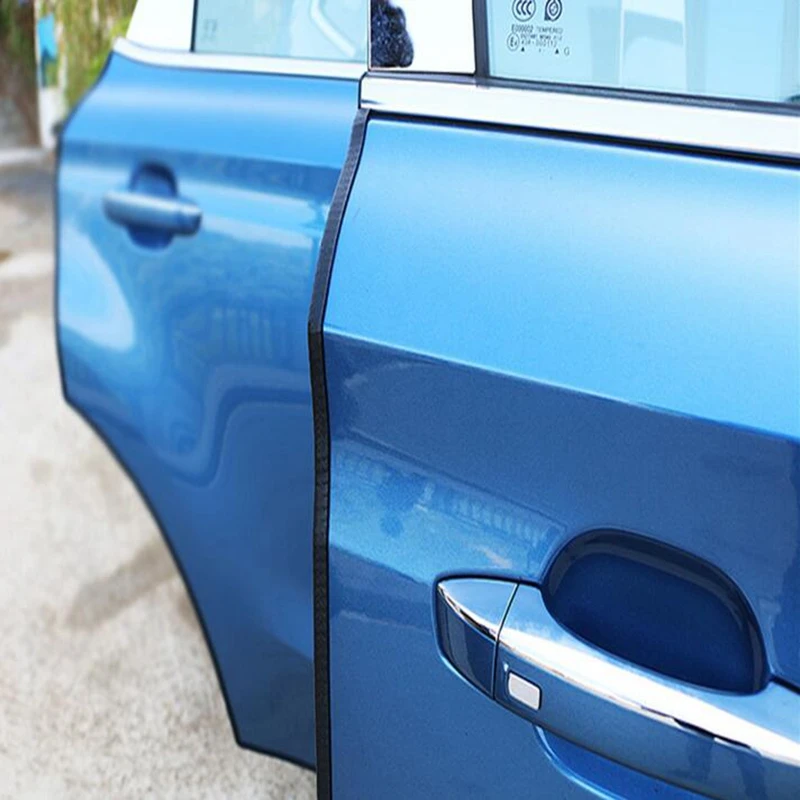 

5 м резиновые прокладки для дверей автомобиля u-образной формы 10*7MMAuto для кромки резиновых уплотнительных полосок Защитная форма Защитная крышка инструмент для отделки