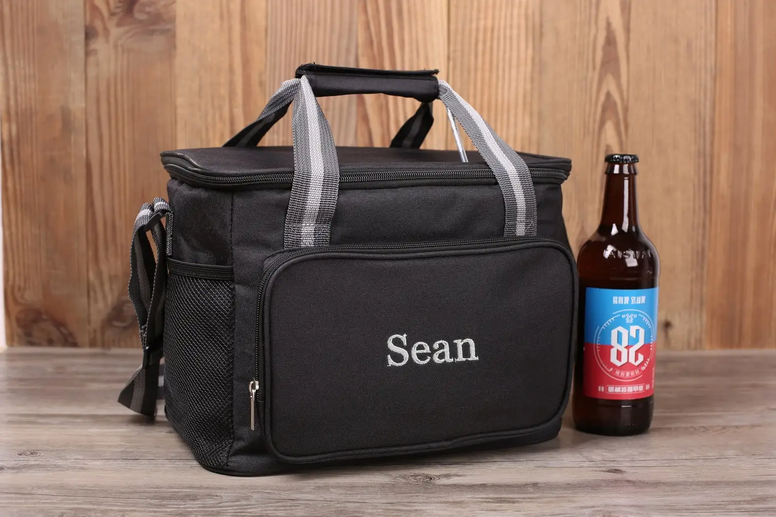 Personalisierte Vatertag Geschenke Bier Kühltasche Isolierte Mittagessen Tasche Monogramm Outdoor Picknick Tasche Groomsmen Party Kühltasche