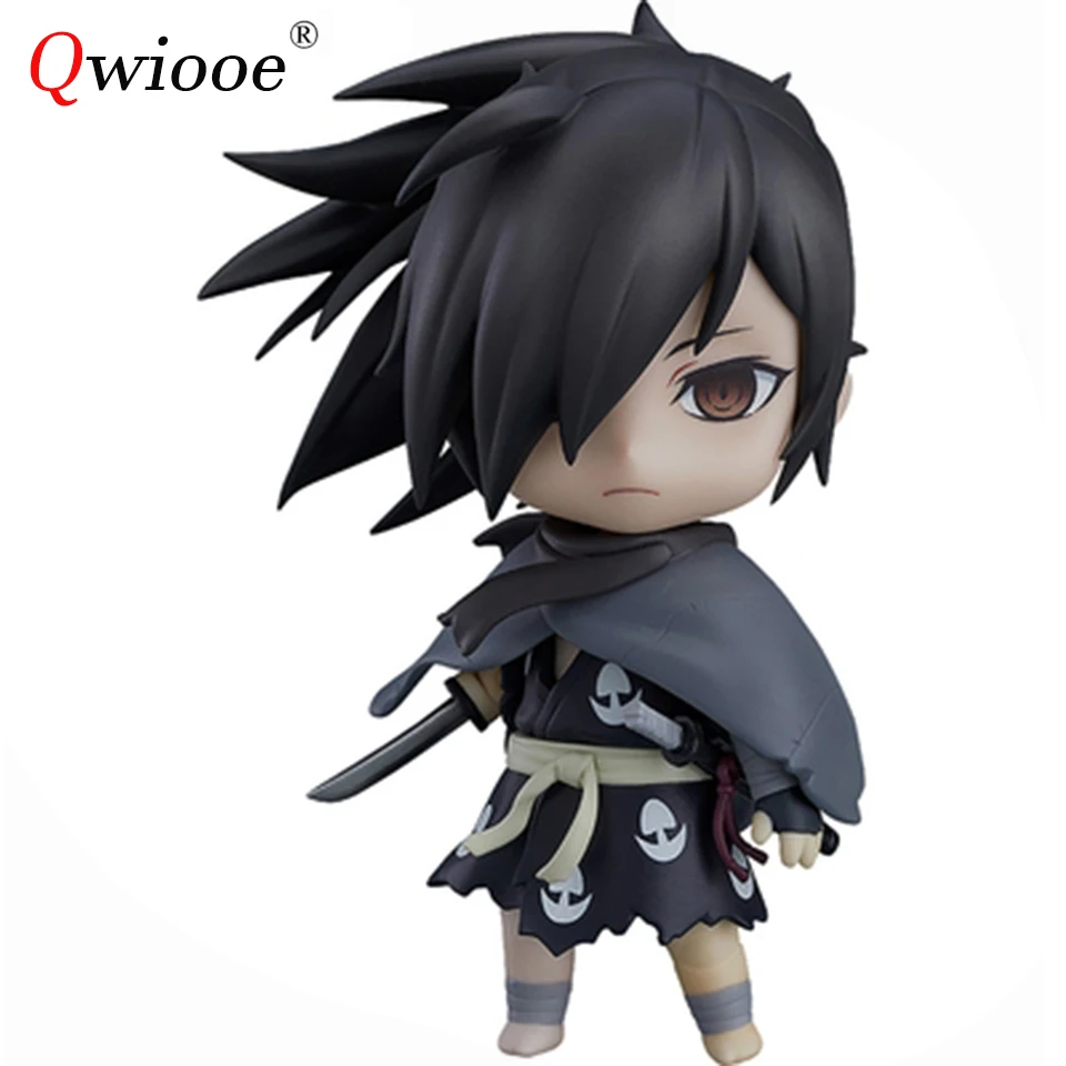 Qwiooe Original Japan Anime Figure 10cm Dororo Hyakkimaru Movable PVC Action Figure Model Toys Figure Collection Doll Gift