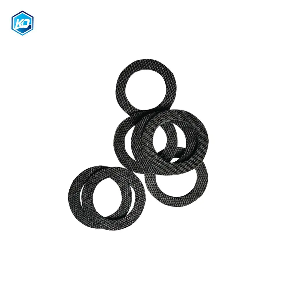 customized CNC cutting 1pcs carbontex  drag washer for fishing reels carbon fiber washer 0.7mm