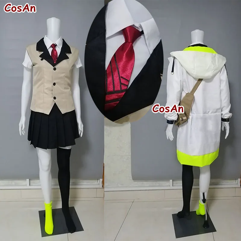 CosAn Game Arknights Scene Cosplay Costume RHODES ISLAND Fashion Battle Uniform Activity Party Role Play Clothing Custom-Make