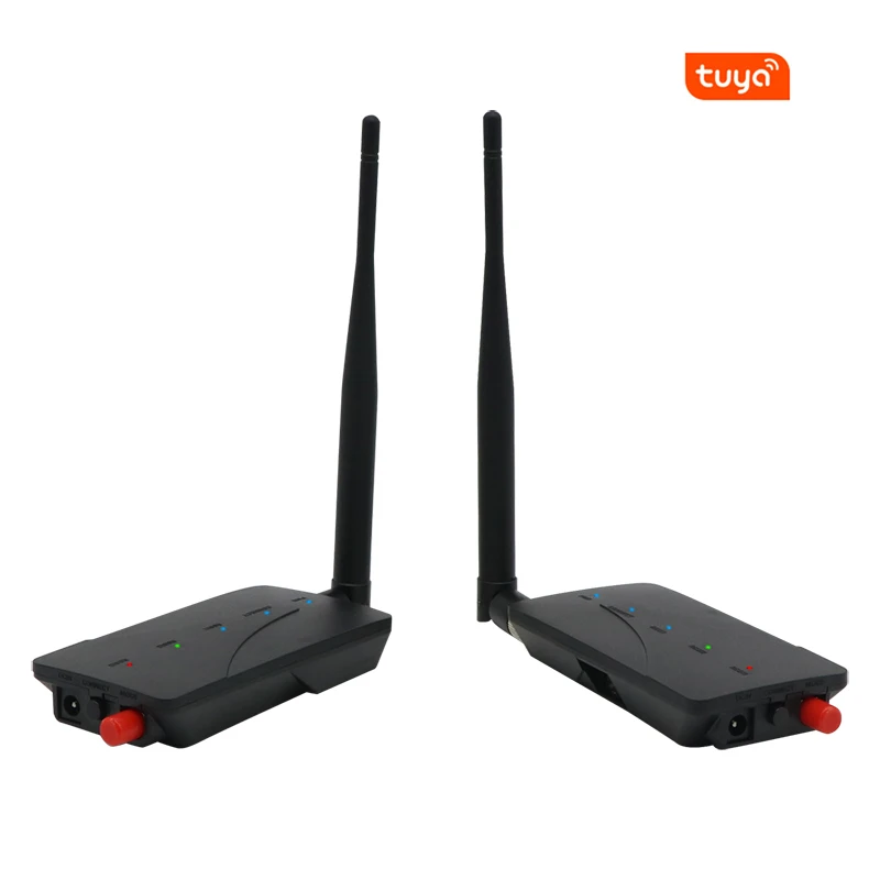 Mini Draadloze Zender & Ontvanger 900Mhz Ir-afstandsbediening Extender Voor Sip Video Intercom Systeem Afstand Tot 1000 Meter