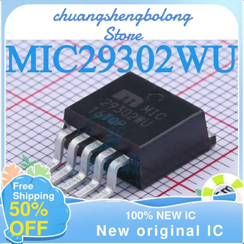 

10PCS MIC29302 MIC29302WU PMIC TO263 New original IC