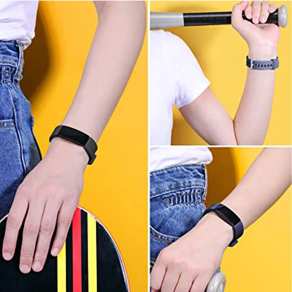 Silikonowa opaska sportowa do Fitbit Inspire HR Smartwatch wymiana opaski na nadgarstek pasek do Fitbit Inspire akcesoria do bransoletki