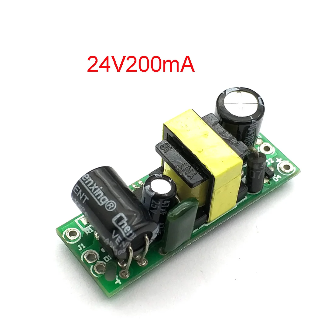 

Прецизионный модуль импульсного источника питания AC-DC 24V200mA, неизолированная плата/плата импульсного источника питания AC220V на DC24v