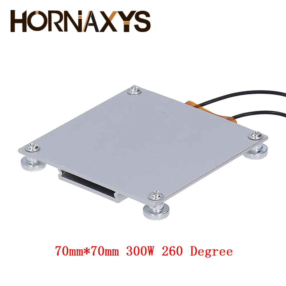 LED Lamp Remover 70*70mm BGA Demolition Chip Welding Soldering Station Aluminum PTC IP20 Heating Plate 300W 260 Degree