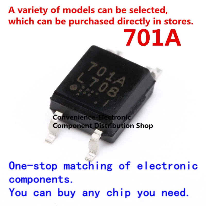 5PCS/PACK optical coupler R701A PS2701-1 PS2701-1-F3-A PS2701A-1 patch SOP-4 brand new original