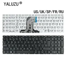 Clavier d'ordinateur portable pour HP Pavilion, US, UK, RU, SP, FR, 250 G4 250 G5 256 G4 256 G5 255 G4 255 G5 15-AC 15-AY 15-Tains 15Q-AJ 15rer A