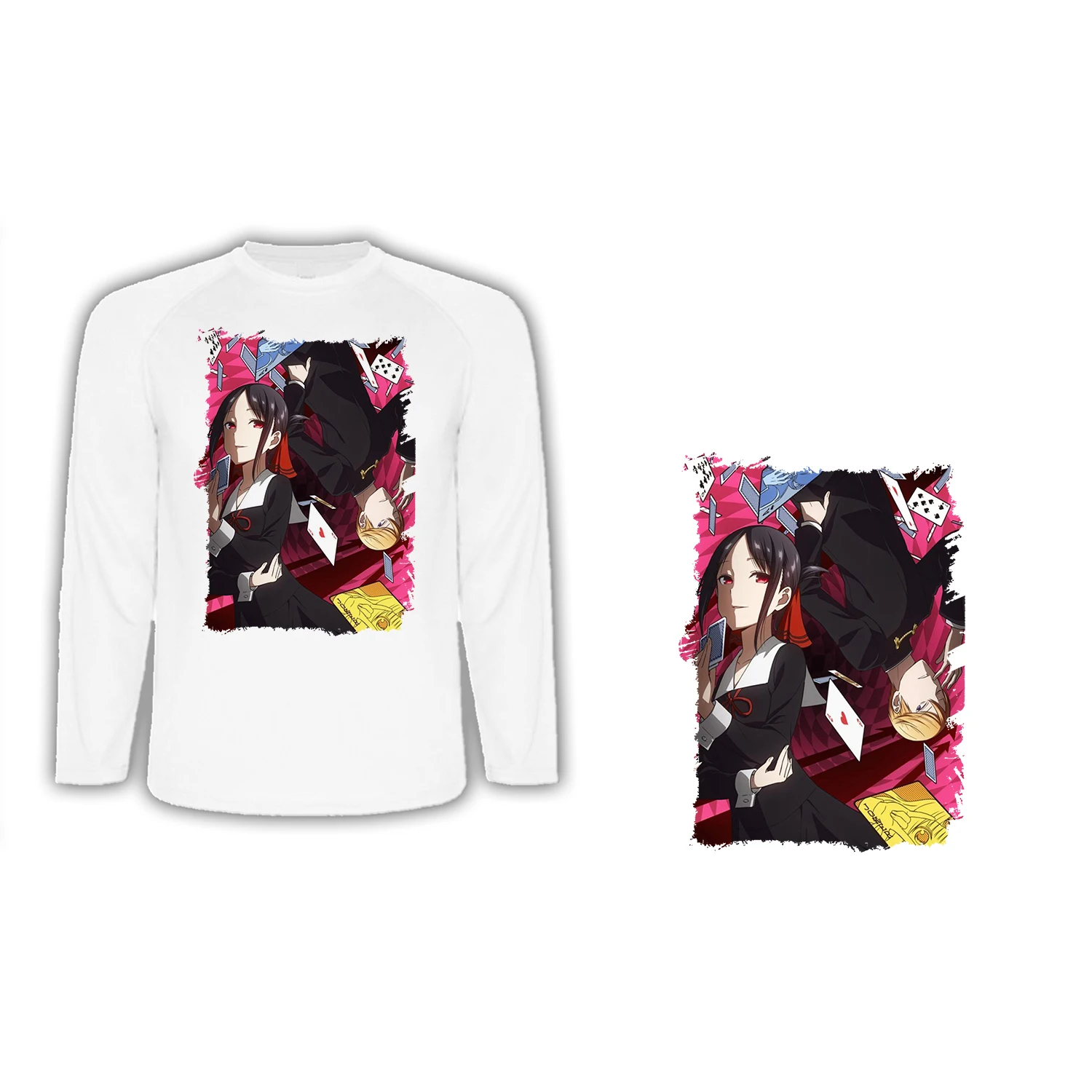 LONG SLEEVE T-SHIRT A3 KAGUYA SHINOMIYA T-shirt