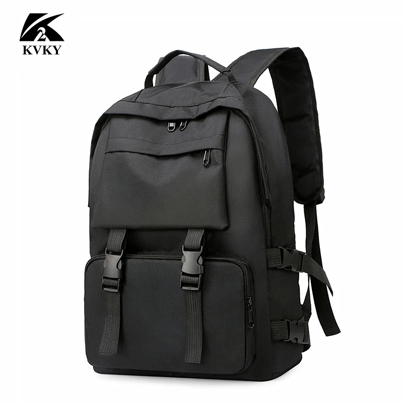 

New Men Backpack for 15.0 Inches Laptop 2023 Back Pack Large Capacity Stundet Backpacks Pleated Casual Style Bag Water Repellent