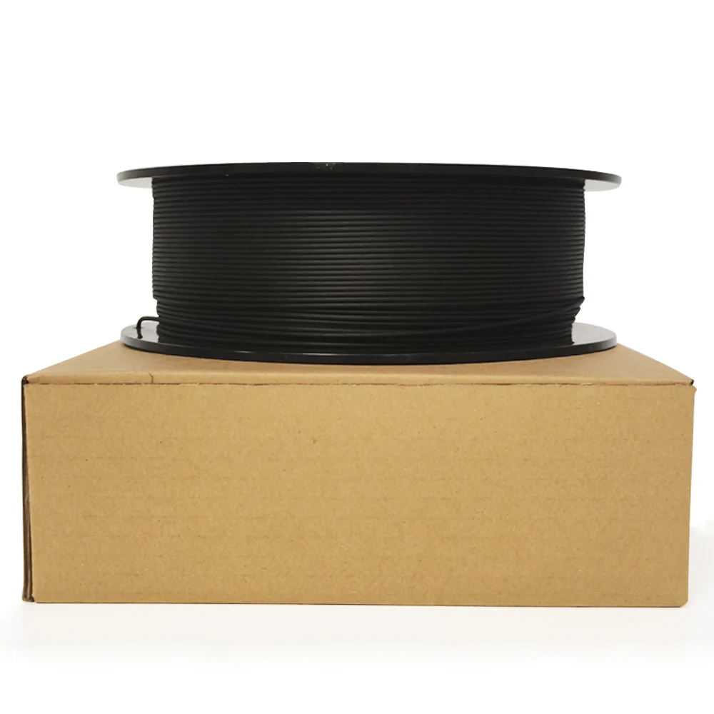 

PETG Carbon Fiber 1.75mm 3D Printer Filament 1kg/2.2lbs for FDM 3D Printer High Strength Compound Material