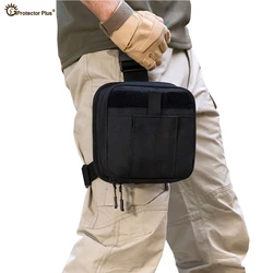 Bolsa pierna táctica MOLLE médica para primeros auxilios