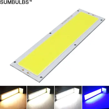 Sumbulbs 120x36MM 1300LM 超高輝度 LED 光源 12V 12W COB ランプ 12V ライト用 DIY 防水 LED チップモジュール電球ストリップ