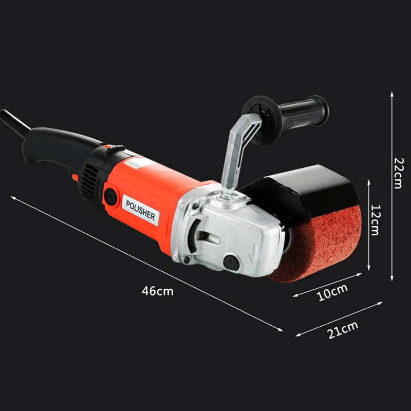 Máquina de polimento com velocidade variável, Máquina de desenho para madeira, Metal, Aço inoxidável, Ferramenta para condicionamento de