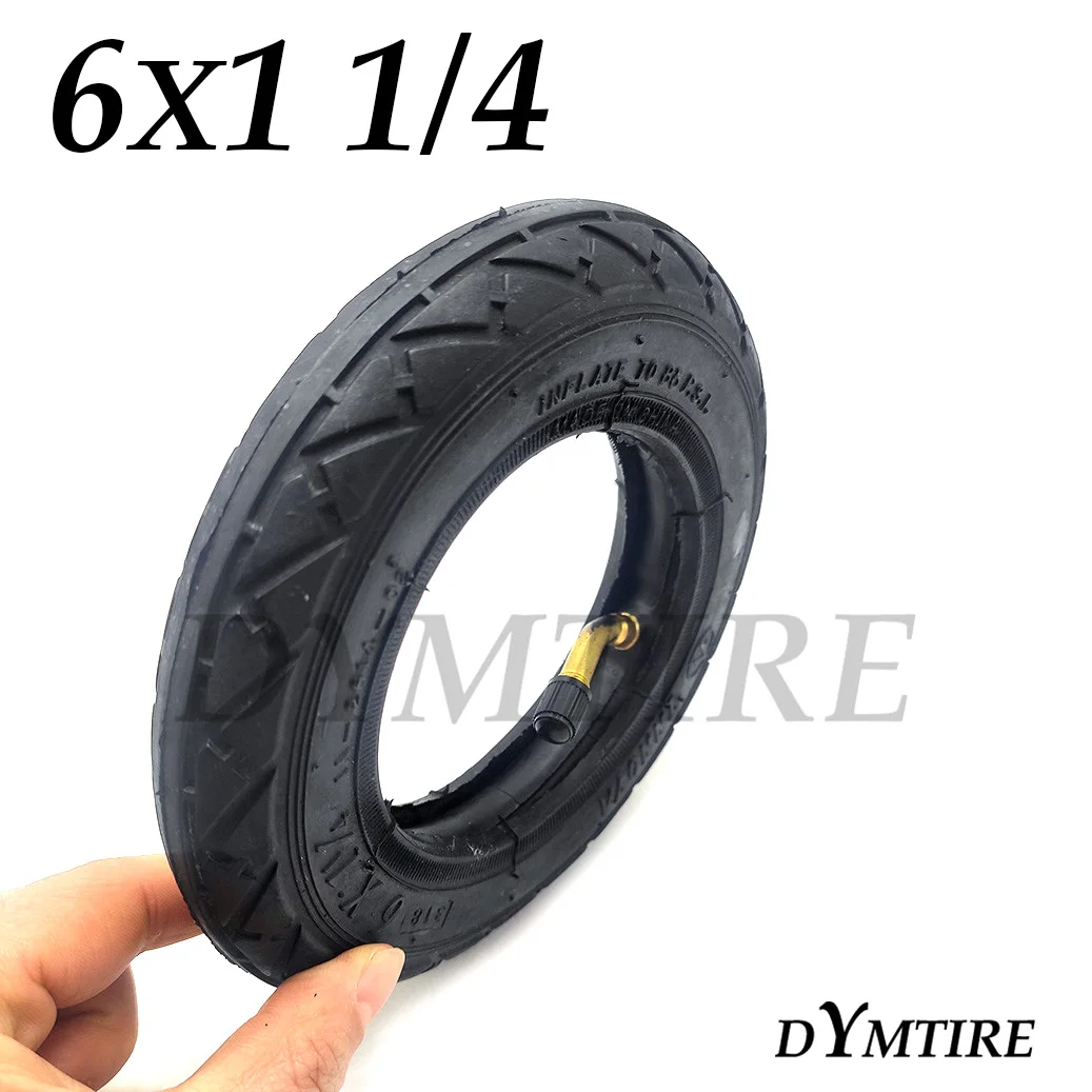 Mini Electric Scooter 6X1 1/4 Tire 6 Inch 6*1.25 High Quality Wear Resistant Inner and Outer Tyre