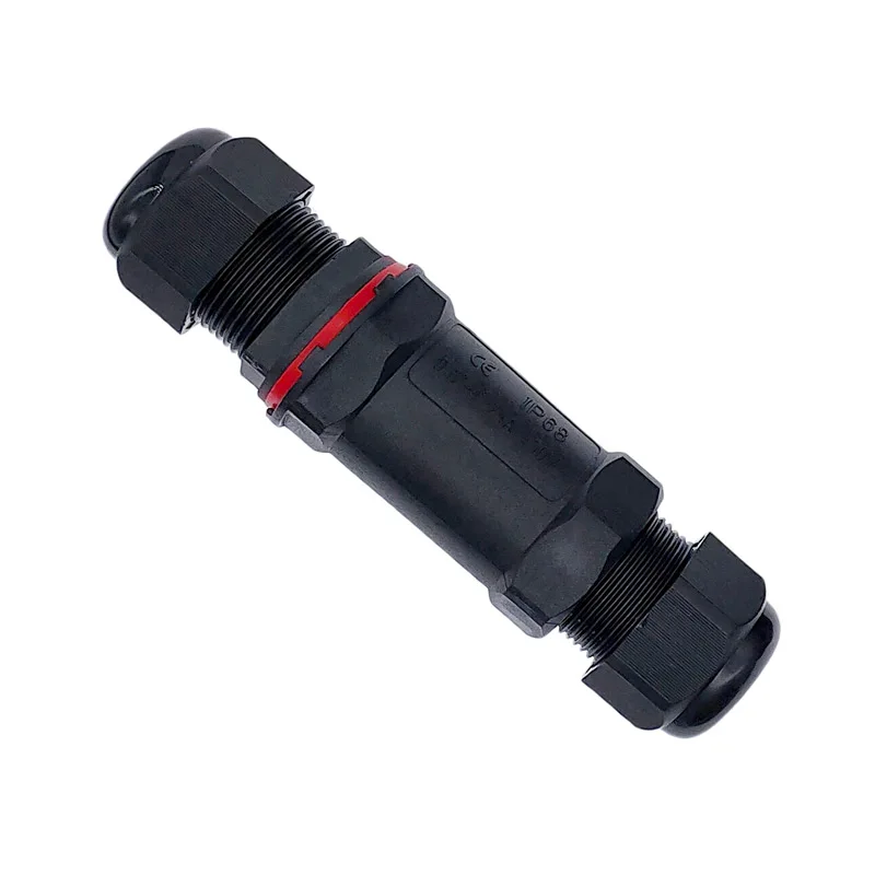 High current waterproof connector IP68 street lamp outdoor rainproof cable plug 2pin 3pin 4Pin 5pin connectors image 2
