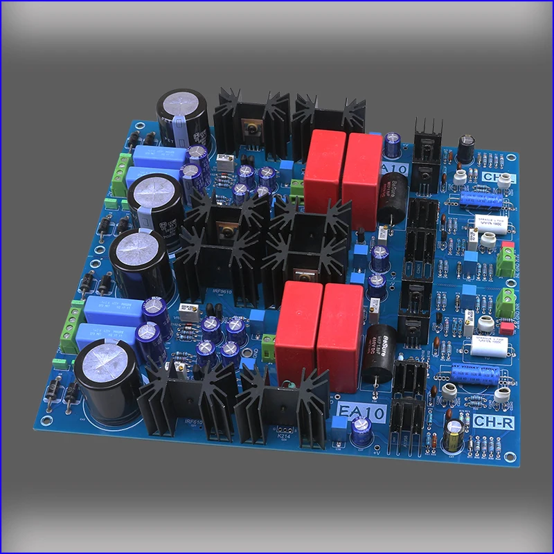 Novo hi-end classe a pré-amplificador campo tubo febre amplificador de potência pré-estágio placa acabada
