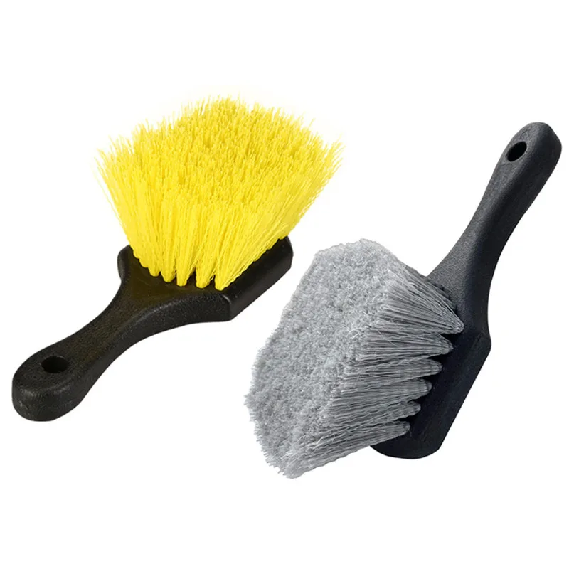 1 Pcs Tire Brush -Special Design Soft Bristle Tire Detailing Tools For Cleans Dirty Tires & Releases Dirt and Road Grime