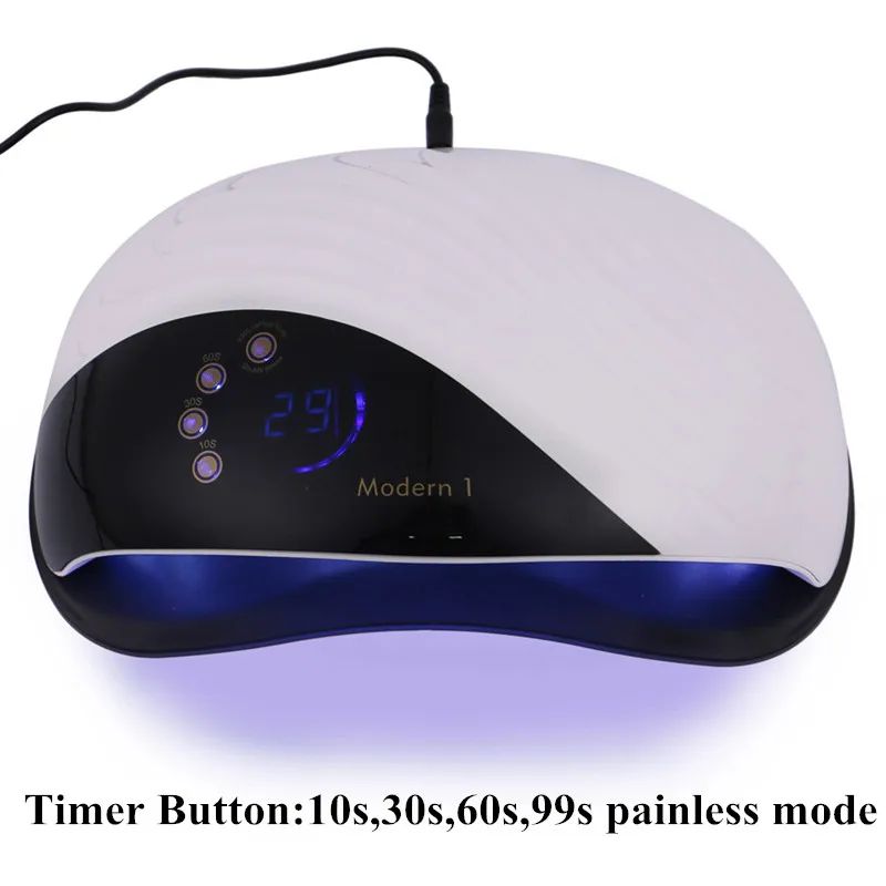 Pro UV LED Lampe Große LCD Screen Nagel Trockner Maschine für Gel Polish Nagel Lampen 51/42 Leds Schnell Trocknen Auto gefühl Nail art Werkzeuge