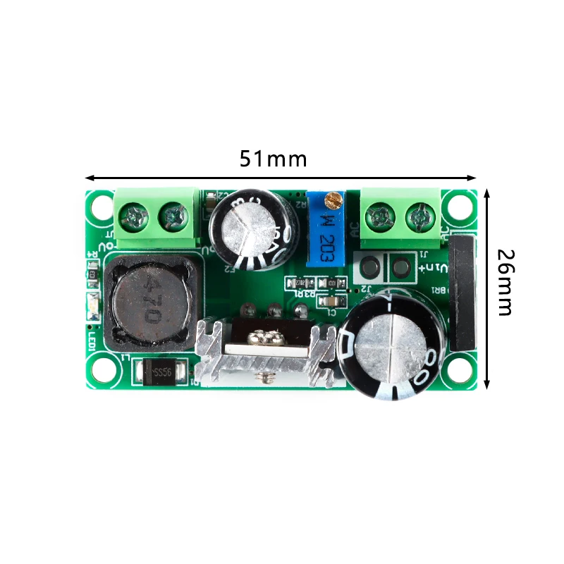 LM2596HV AC/DC to DC Buck Converter Module 3v 3.3V 5V 6V 9V 12V 15V 24V DC 5V-50V Adjustable Step-Down 3A LM2596 Power Supply LM