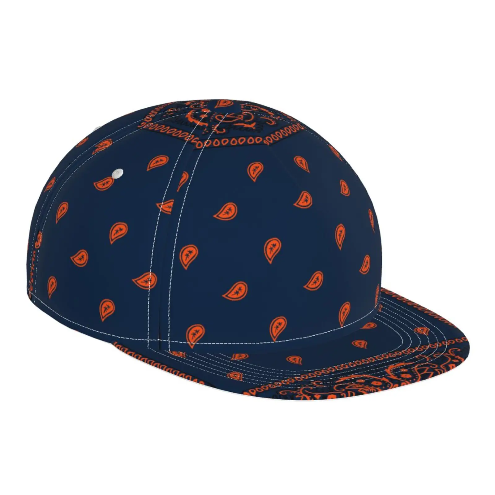 Men Comfortable Cap Cycling Running Baseball Hat Custom Bandana Tribal Print Breathable Quick-drying Climbing Running Sport Hats